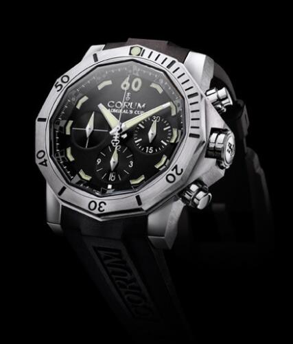 Corum Admiral's Cup Seafender 46 Chrono Dive Replica Watch 753.451.04/0371 AN22 Titanium